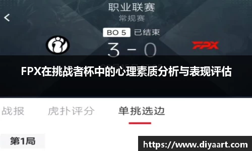 FPX在挑战者杯中的心理素质分析与表现评估